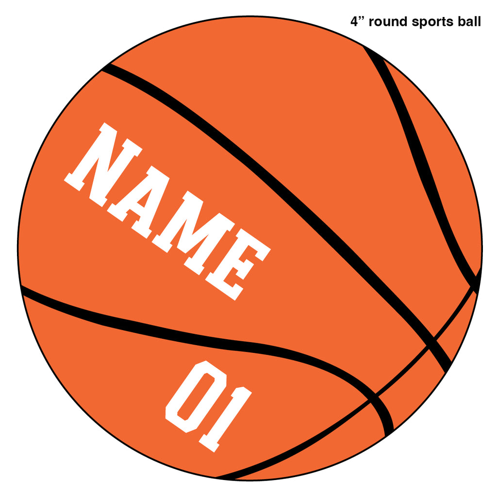 4" Sports Balls - Personalized