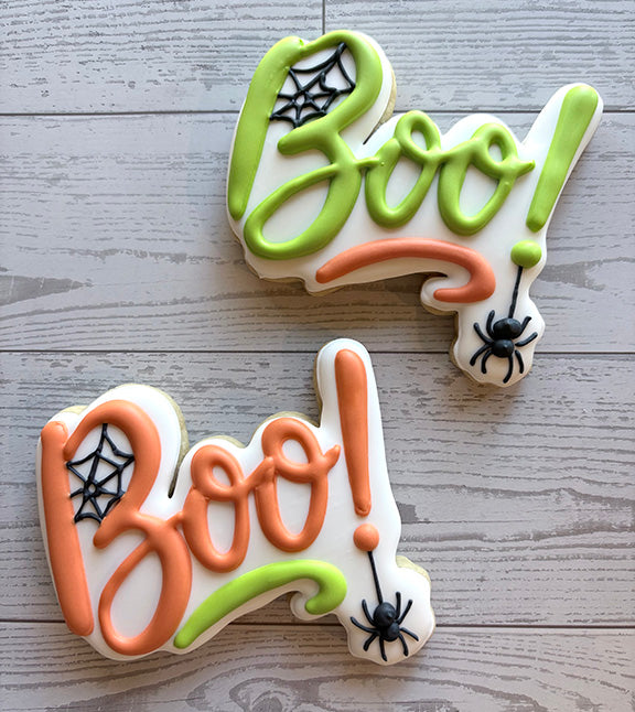 Halloween Boo! Cookies