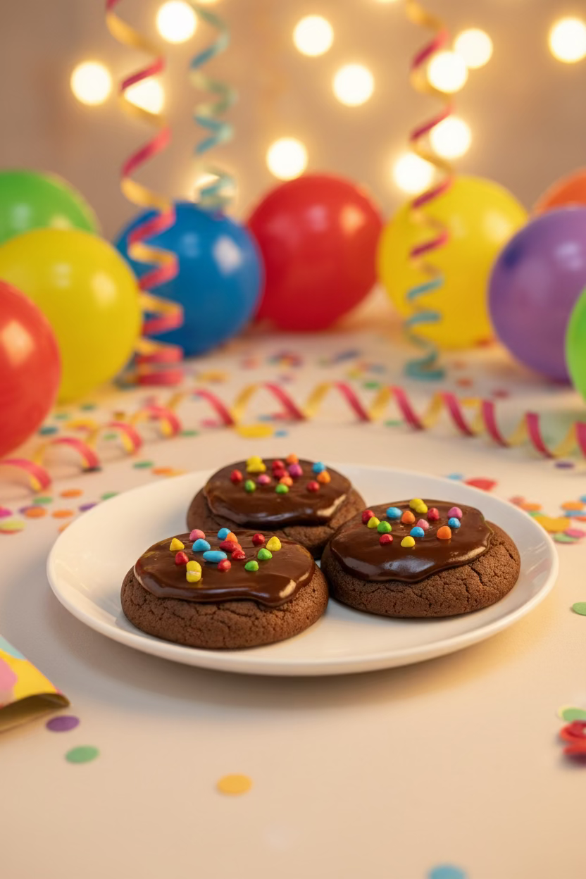 Out of This World Double Chocolate Brownie Cookie