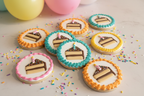 Piece of Cake Birthday Cookies